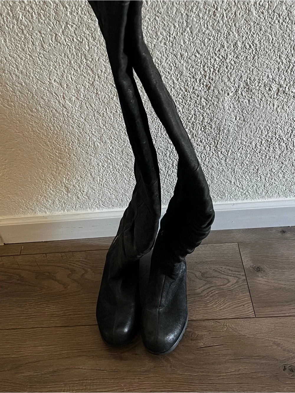 Prada Thigh High Flat Boots Sz.38.5